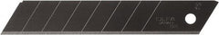 Olfa - 10 Piece Steel Snap Blade - 110mm OAL - Exact Tool & Supply