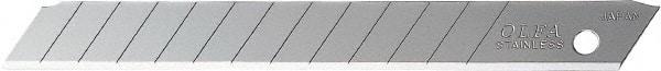 Olfa - 50 Piece Steel Snap Blade - 1-21/64" OAL - Exact Tool & Supply