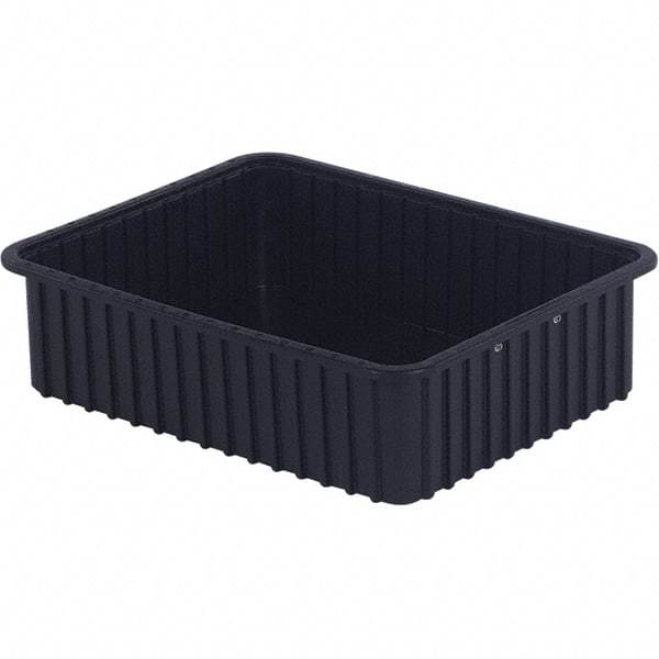 LEWISBins+ - 17-3/8" Wide x 6" High, Black Bin Divider Box - Use with DV1760 Short, DV2260 Long - Exact Tool & Supply