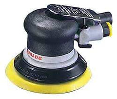 Dynabrade - 12,000 OPM, 18 CFM Air Consumption, Palm Air Orbital Sander - Round Pad, 1/4 NPT Inlet - Exact Tool & Supply