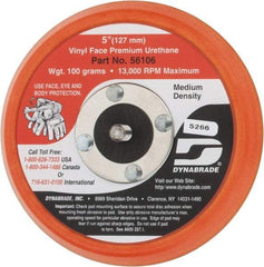Dynabrade - 5" Diam Disc Backing Nonvacuum Replacement Pad - Medium Density, 12,000 RPM - Exact Tool & Supply