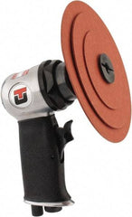 Universal Tool - 3" Max Disc, 20,000 RPM, Pneumatic Handheld Disc Sander - 4 CFM, 1/4 NPT Inlet, 0.33 hp, 90 psi - Exact Tool & Supply