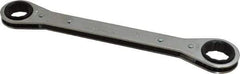 Lang - 3/4" x 7/8" 12 Point Ratcheting Box Wrench - Double End, 9-1/4" OAL, Steel - Exact Tool & Supply