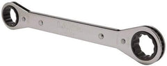 Lang - 13/16" x 7/8" 12 Point Ratcheting Box Wrench - Double End, 9-1/4" OAL, Steel - Exact Tool & Supply