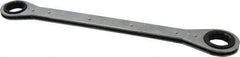 Lang - 1-1/16" x 1-1/8" 12 Point Ratcheting Box Wrench - Double End, 15" OAL, Steel - Exact Tool & Supply