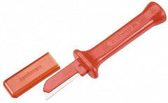 Knipex - 2" Long Blade, Fine Edge, Splicer's Knife - 7-1/8" OAL - Exact Tool & Supply