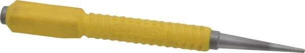 Stanley - 1/32" Nail Punch - 5" OAL, Steel - Exact Tool & Supply