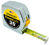 STANLEY® PowerLock® Classic Tape Measure 1" x 35' - Exact Tool & Supply