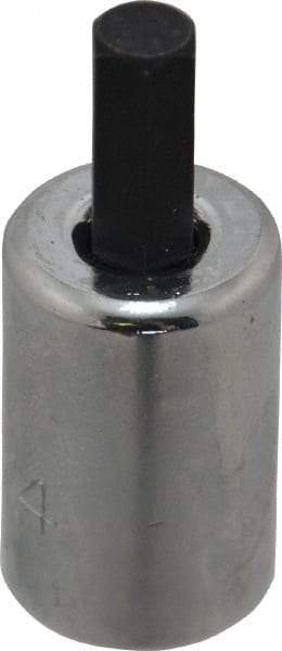 Proto - 3/8" Drive, 1/4" Hex Bit Socket - 1-13/16" OAL, 3/4" Bit Length - Exact Tool & Supply