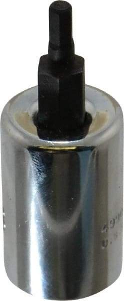 Proto - 3/8" Drive, 1/8" Hex Bit Socket - 1-13/16" OAL, 3/4" Bit Length - Exact Tool & Supply