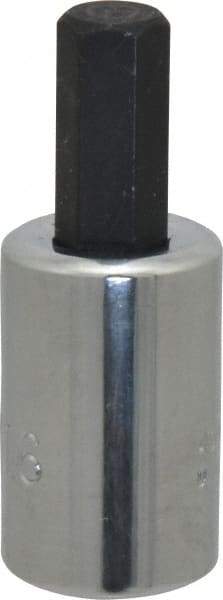 Proto - 3/8" Drive, 5/16" Hex Bit Socket - 1-13/16" OAL, 3/4" Bit Length - Exact Tool & Supply