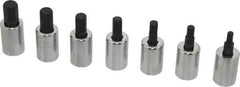 Proto - 7 Piece 3/8" Drive Metric Hex Bit Socket Set - 4 to 10mm Hex - Exact Tool & Supply