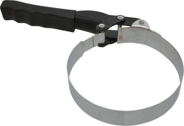 Plews - 4-3/4 to 5-1/8" Diam, Standard Handle Truck Tractor Oil Filter Wrench - Steel, For Use with Filters from 4-3/4 to 5-1/8" - Exact Tool & Supply
