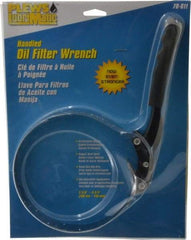 Plews - 5-3/8 to 5-3/4" Diam, Standard Handle Tractor Oil Filter Wrench - Steel, For Use with Filters from 5-3/8 to 5-3/4" - Exact Tool & Supply