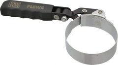 Plews - 2-13/16 to 3-5/32" Diam, Swivel Handle Small Oil Filter Wrench - Steel, For Use with Filters from 2-13/16 to 3-5/32" - Exact Tool & Supply