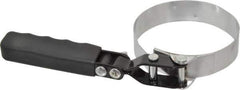 Plews - 3-1/2 to 3-7/8" Diam, Swivel Handle Large Oil Filter Wrench - Steel, For Use with Filters from 3-1/2 to 3-7/8" - Exact Tool & Supply