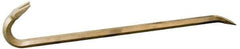 Ampco - 24" OAL Nonsparking Wrecking Bar - 1-1/4" Wide - Exact Tool & Supply