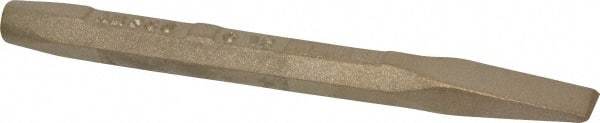 Ampco - 6" OAL x 5/8" Blade Width Nonsparking Hand Chisel - Exact Tool & Supply