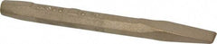 Ampco - 6" OAL x 5/8" Blade Width Nonsparking Hand Chisel - Exact Tool & Supply