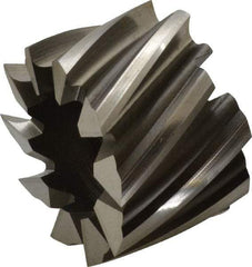 Keo - 2-1/4" Diam, 1" Arbor Hole Diam, 1-1/2" Length of Cut, 10 Flute, Cobalt, Finisher Shell End Mill - Right Hand Cut, Right Hand Spiral Flute, Uncoated - Exact Tool & Supply