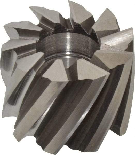 Keo - 2" Diam, 3/4" Arbor Hole Diam, 1-3/8" Length of Cut, 10 Flute, Cobalt, Finisher Shell End Mill - Right Hand Cut, Right Hand Spiral Flute, Uncoated - Exact Tool & Supply
