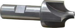 Keo - 7/16" Radius, 1-3/8" Mill Diam, 4 Flute High Speed Steel Corner Rounding End Mill - Single End, Uncoated, 3/8" Tip Diam, 3-3/4" OAL, 3/4" Shank Diam - Exact Tool & Supply