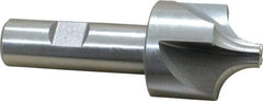 Keo - 1/2" Radius, 1-1/2" Mill Diam, 4 Flute High Speed Steel Corner Rounding End Mill - Single End, Uncoated, 3/8" Tip Diam, 3-7/8" OAL, 3/4" Shank Diam - Exact Tool & Supply