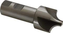 Keo - 1/2" Radius, 1-1/2" Mill Diam, 4 Flute High Speed Steel Corner Rounding End Mill - Single End, Uncoated, 3/8" Tip Diam, 4-1/8" OAL, 1" Shank Diam - Exact Tool & Supply