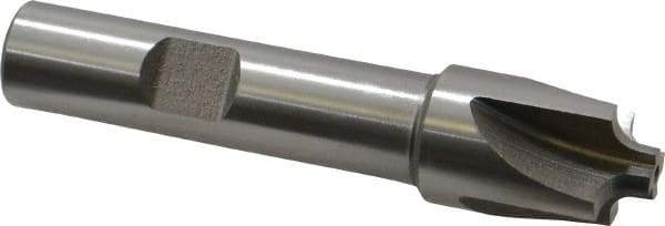 Keo - 3mm Radius, 5/8" Mill Diam, 4 Flute High Speed Steel Corner Rounding End Mill - Single End, Uncoated, 3" OAL, 1/2" Shank Diam - Exact Tool & Supply