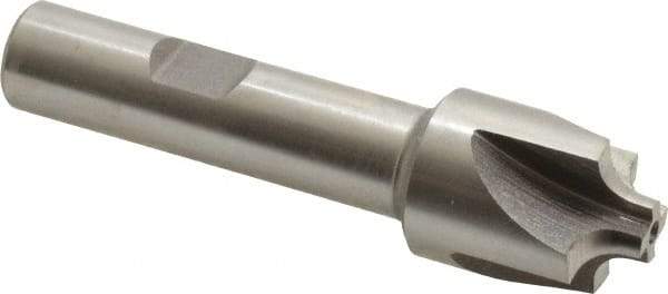Keo - 4mm Radius, 3/4" Mill Diam, 4 Flute High Speed Steel Corner Rounding End Mill - Single End, Uncoated, 3" OAL, 1/2" Shank Diam - Exact Tool & Supply