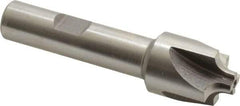 Keo - 4mm Radius, 3/4" Mill Diam, 4 Flute High Speed Steel Corner Rounding End Mill - Single End, Uncoated, 3" OAL, 1/2" Shank Diam - Exact Tool & Supply