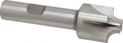 Keo - 5mm Radius, 7/8" Mill Diam, 4 Flute High Speed Steel Corner Rounding End Mill - Single End, Uncoated, 3" OAL, 1/2" Shank Diam - Exact Tool & Supply