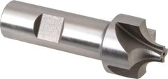 Keo - 9mm Radius, 1-1/8" Mill Diam, 4 Flute High Speed Steel Corner Rounding End Mill - Single End, Uncoated, 3-1/4" OAL, 3/4" Shank Diam - Exact Tool & Supply