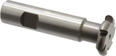 Keo - 1/8" Radius, 1/4" Circle Diam, 1-1/4" Cutter Diam, Shank Connection, Convex Radius Cutter - 3/4" Shank Diam, 3-1/2" OAL, High Speed Steel, Uncoated, 6 Teeth, Weldon Flat - Exact Tool & Supply