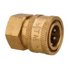 Import - 4,200 Max psi Pressure Washer Socket - Brass, Female - Exact Tool & Supply
