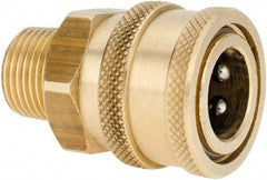 Value Collection - 4,200 Max psi Pressure Washer Socket - Brass, Male - Exact Tool & Supply