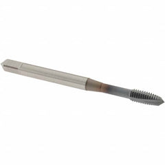 OSG - M4x0.70 Metric Coarse 6H 3 Flute TiCN Finish Powdered Metal Spiral Point Tap - Exact Tool & Supply