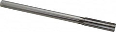 Made in USA - 0.652" Carbide-Tipped 6 Flute Chucking Reamer - Exact Tool & Supply