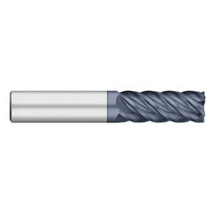 Titan USA - Square End Mills; Mill Diameter (Inch): 1/4 ; Mill Diameter (Decimal Inch): 0.2500 ; Number of Flutes: 5 ; Length of Cut (Inch): 3/4 ; Length of Cut (Decimal Inch): 0.7500 ; Material: Solid Carbide - Exact Tool & Supply