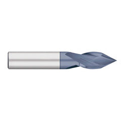 Titan USA - Drill Mills; Material: Solid Carbide ; Mill Diameter (Inch): 3/16 ; Mill Diameter (Decimal Inch): 0.1875 ; Shank Diameter (Inch): 3/16 ; Shank Diameter (Decimal Inch): 0.1875 ; Length of Cut (Inch): 5/8 - Exact Tool & Supply