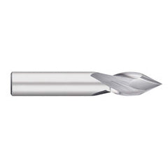 Titan USA - Drill Mills; Material: Solid Carbide ; Mill Diameter (Inch): 1/8 ; Mill Diameter (Decimal Inch): 0.1250 ; Shank Diameter (Inch): 1/8 ; Shank Diameter (Decimal Inch): 0.1250 ; Length of Cut (Inch): 1/2 - Exact Tool & Supply