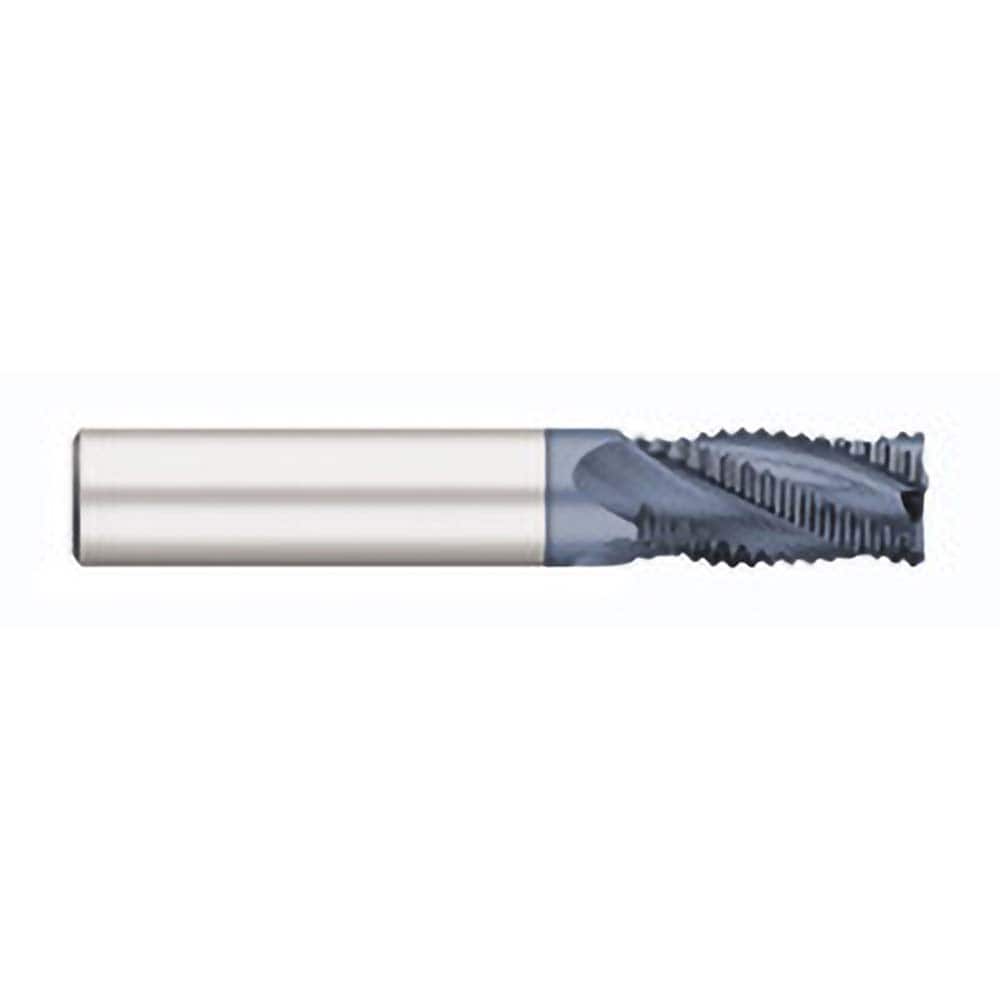 Titan USA - Roughing End Mills; Mill Diameter (Inch): 1 ; Mill Diameter (Decimal Inch): 1.0000 ; Number of Flutes: 4 ; Pitch: Fine ; Length of Cut (Inch): 2 ; Length of Cut (Decimal Inch): 2.0000 - Exact Tool & Supply