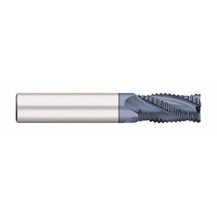 Titan USA - Roughing End Mills; Mill Diameter (Inch): 1 ; Mill Diameter (Decimal Inch): 1.0000 ; Number of Flutes: 4 ; Pitch: Fine ; Length of Cut (Inch): 2 ; Length of Cut (Decimal Inch): 2.0000 - Exact Tool & Supply