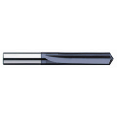 Die Drill Bit: 3/16″ Dia, 140 °, Solid Carbide AlTiN Finish, 7/8″ Flute, 2″ OAL, Series 196