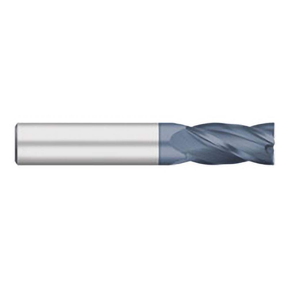 Titan USA - Square End Mills; Mill Diameter (Decimal Inch): 0.0781 ; Number of Flutes: 4 ; Length of Cut (Inch): 1/4 ; Length of Cut (Decimal Inch): 0.2500 ; Material: Solid Carbide ; Finish/Coating: AlTiN - Exact Tool & Supply