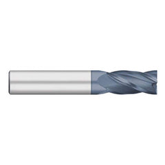 Titan USA - Square End Mills; Mill Diameter (Decimal Inch): 0.0781 ; Number of Flutes: 4 ; Length of Cut (Inch): 1/4 ; Length of Cut (Decimal Inch): 0.2500 ; Material: Solid Carbide ; Finish/Coating: AlTiN - Exact Tool & Supply