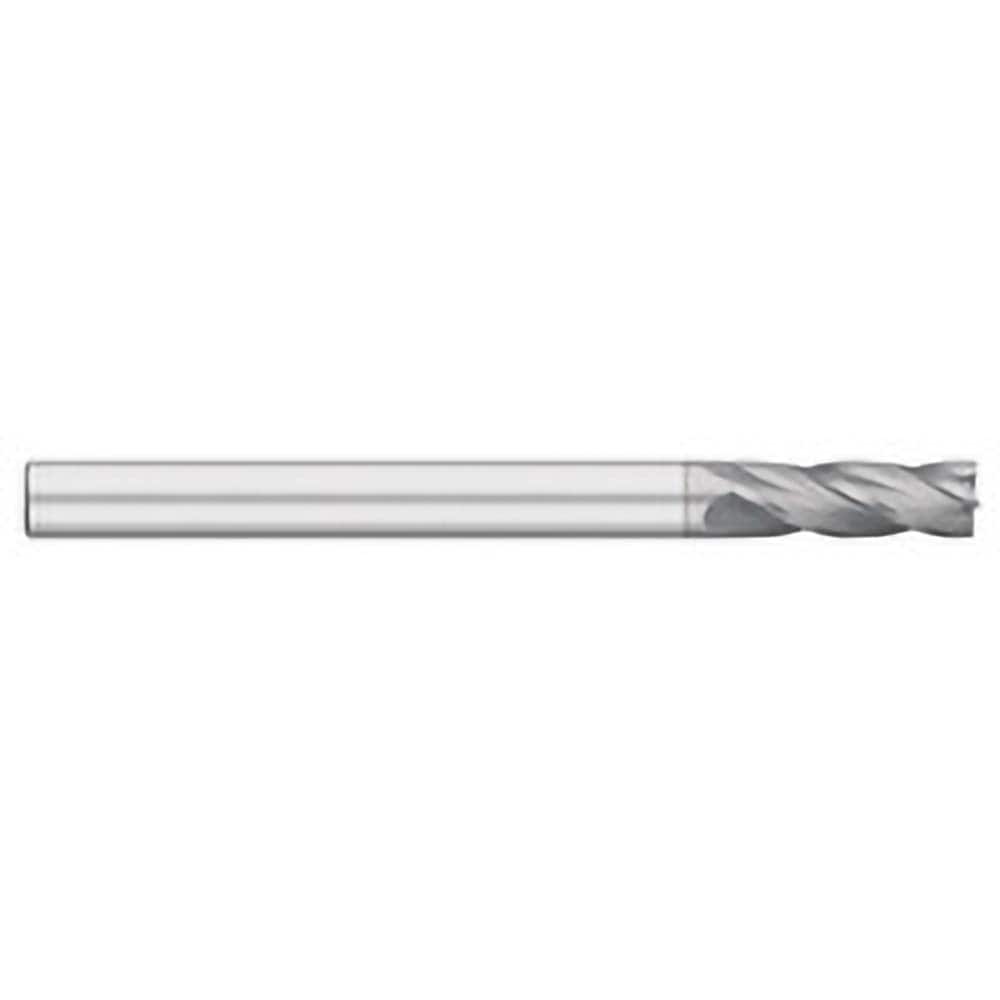 Titan USA - Square End Mills; Mill Diameter (Inch): 1/8 ; Mill Diameter (Decimal Inch): 0.1250 ; Number of Flutes: 4 ; Length of Cut (Inch): 1 ; Length of Cut (Decimal Inch): 1.0000 ; Material: Solid Carbide - Exact Tool & Supply