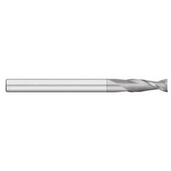 Titan USA - Square End Mills; Mill Diameter (Inch): 1/8 ; Mill Diameter (Decimal Inch): 0.1250 ; Number of Flutes: 2 ; Length of Cut (Inch): 1 ; Length of Cut (Decimal Inch): 1.0000 ; Material: Solid Carbide - Exact Tool & Supply