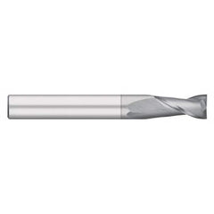 Titan USA - Square End Mills; Mill Diameter (Inch): 3/16 ; Mill Diameter (Decimal Inch): 0.1875 ; Number of Flutes: 2 ; Length of Cut (Inch): 3/4 ; Length of Cut (Decimal Inch): 0.7500 ; Material: Solid Carbide - Exact Tool & Supply
