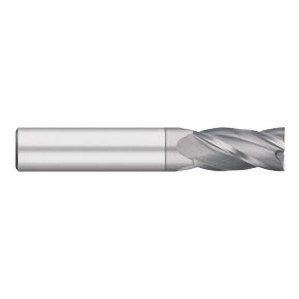 Titan USA - Square End Mills; Mill Diameter (Decimal Inch): 0.0938 ; Number of Flutes: 4 ; Length of Cut (Inch): 3/8 ; Length of Cut (Decimal Inch): 0.3750 ; Material: Solid Carbide ; Finish/Coating: TiCN - Exact Tool & Supply
